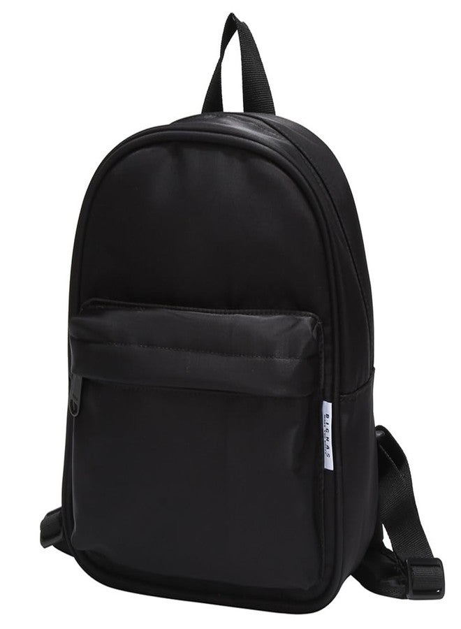 BIGHAS Lightweight Toddler Kids Backpack with Chest Strap For Boys and Girls, Preschool Kindergarten 3-6 Years Old 30 Colors (Black) - Image 1